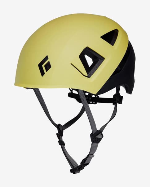 Casco Black Diamond Capitan amarillo negro