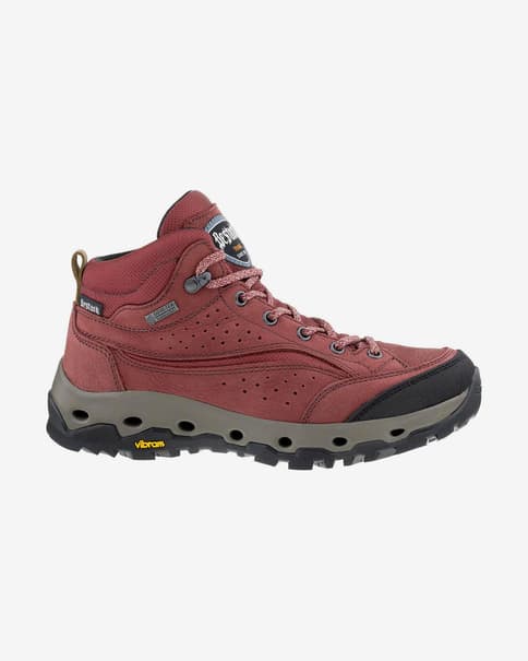 Botas Bestard Paris GORE-TEX rojo oscuro negro mujer