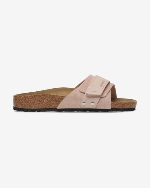 Birkenstock Oita Nubuck Sandaler rosa smal