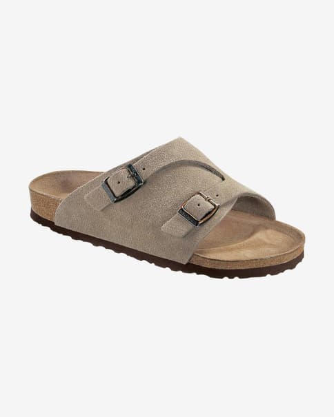 Birkenstock Zürich sadel sko kvinde mørk beige