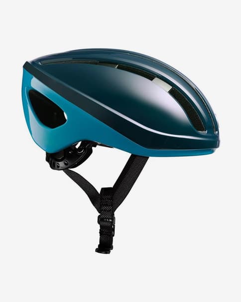 Casco Brooks England Harrier azul verde