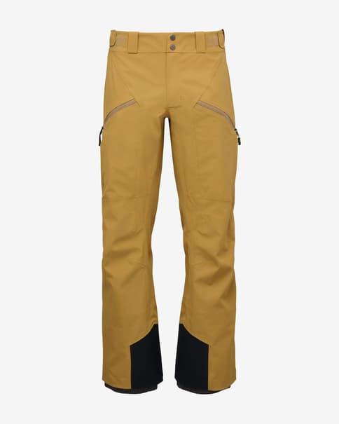 Pantalón largo Black Diamond Recon Stretch marrón amarillo