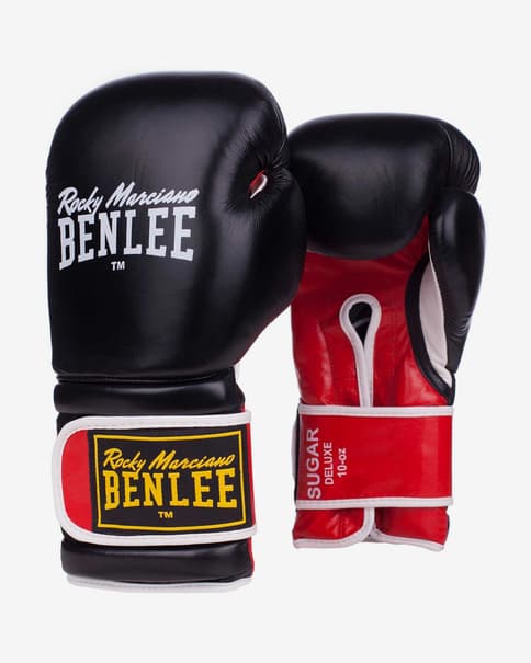 Benlee Sugar Deluxe gloves black white red