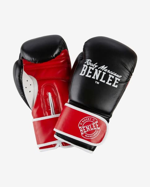 Benlee Carlos gloves black white red