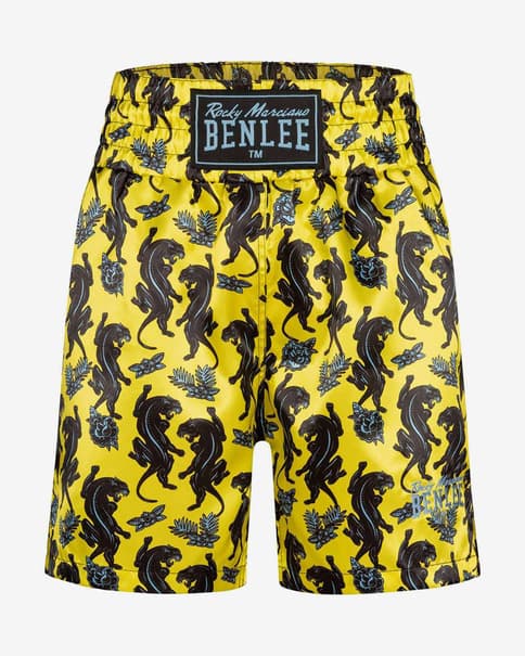 Shorts Benlee Panther yellow black