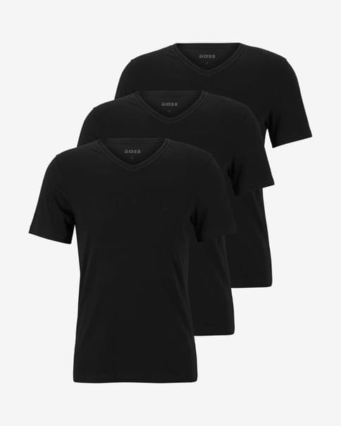 Camiseta BOSS Basic Comfy manga corta negro