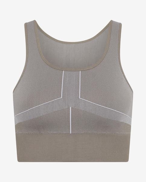 Top Born Living Yoga Cara gris