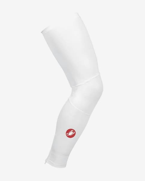 Perneras Castelli Lycra blanco