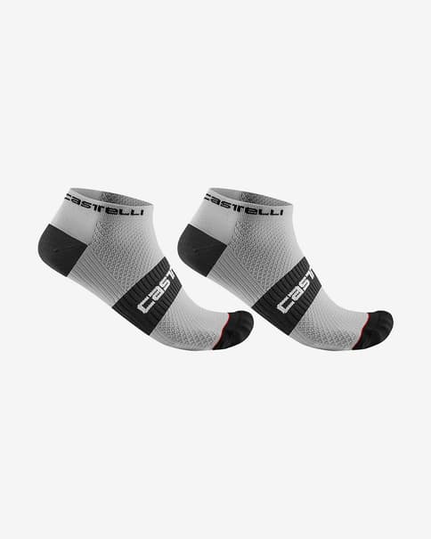 Pack calcetines Castelli Lowboy 2 blanco (2 pares)