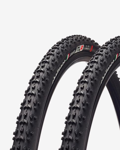 Pack cubierta Challenge Grifo Vulcanizada Tubeless Ready 700x33 negro (2 unidades)