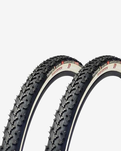 Pack pneus Challenge Team Edition Baby Limus 700x33 noir beige (2 unités)