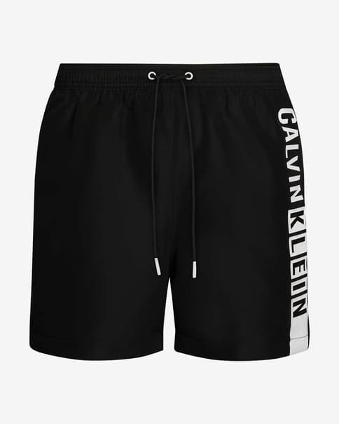 Bañador Calvin Klein Intense Power Print negro blanco