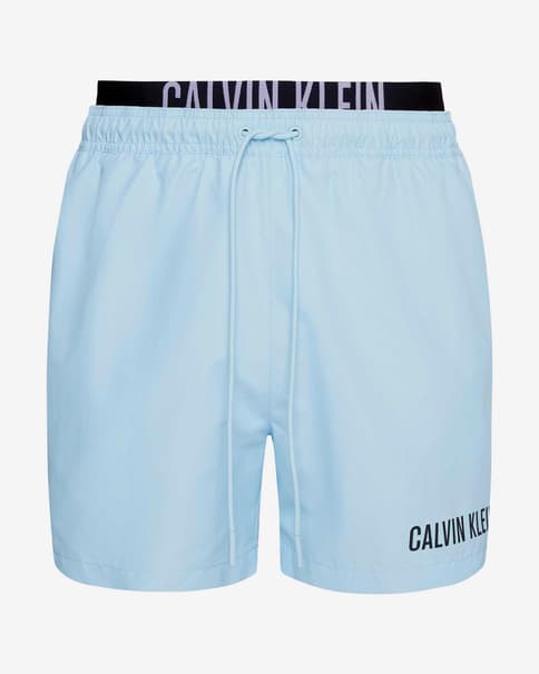 Bañador Calvin Klein Intense Power Logo azul claro
