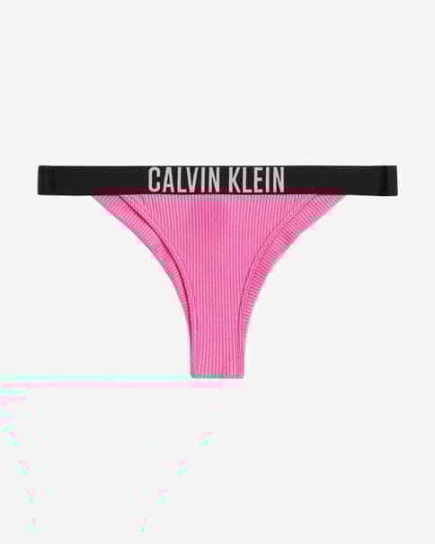 Braga bikini Calvin Klein Intense Power Small rosa negro blanco mujer