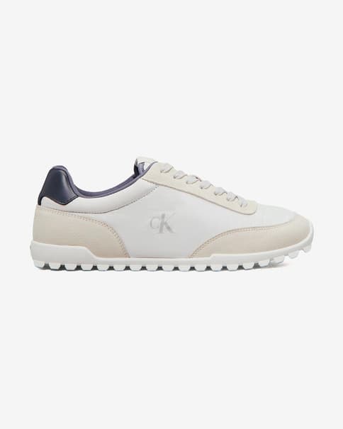 Zapatillas Calvin Klein Low Profile Runner blanco beige