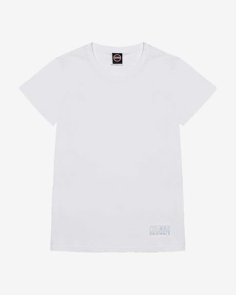 Camiseta Colmar Cotton Originals manga corta blanco puro mujer