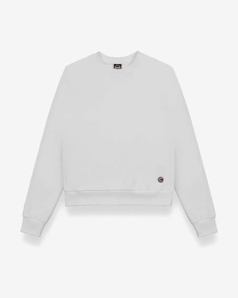 Sudadera Colmar Felpa blanco puro mujer