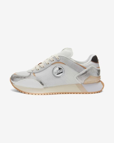 Zapatillas Colmar Travis Plus Comet Silver gris beige mujer