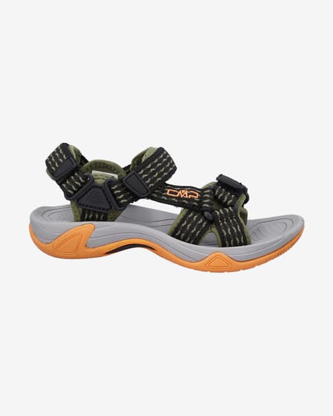 CMP Hamal sandalen hiking zwart groen kaki oranje kinder