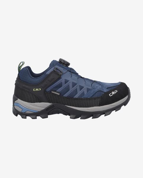 Zapatillas CMP Rigel Low Fitgo WP azul oscuro negro puro
