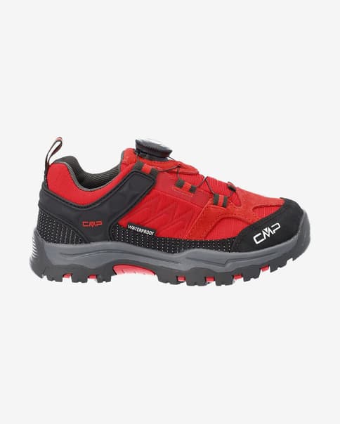 Chaussures CMP Kiruna FitGo Trekking WaterProof rouge noir pur enfant