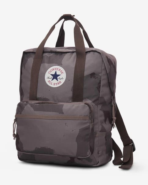 Mochila Converse BP Small Square gris oscuro