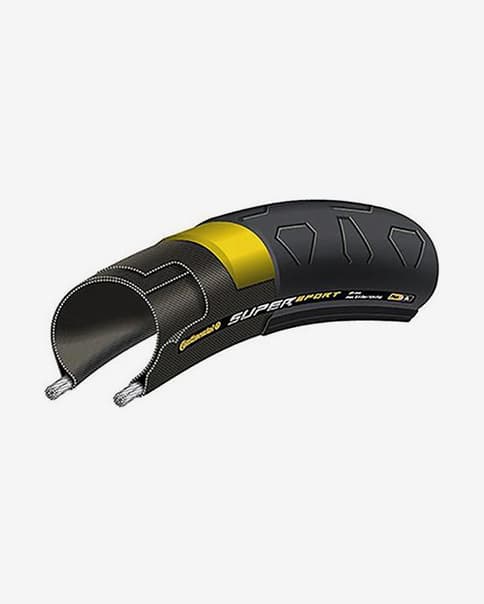 Cubierta de carretera Continental  Super Sport Plus negro