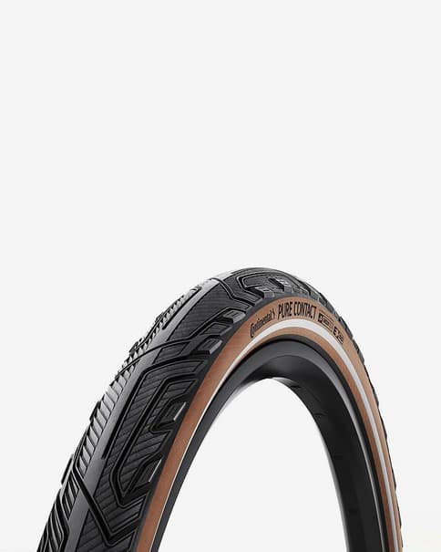 Cubierta Continental Pure Contact 27.5x2.00 marrón negro