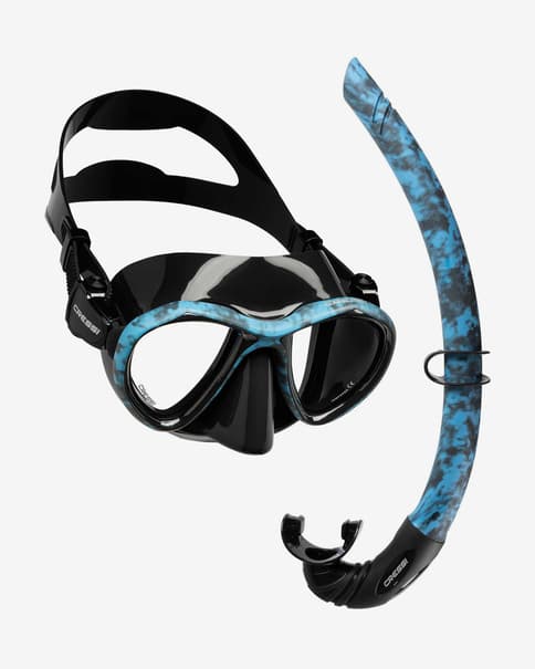 Set Cressi Metis + Corsica negro azul
