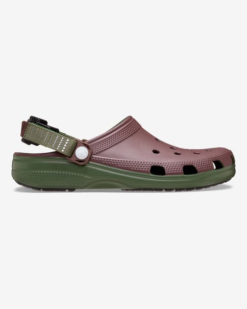 Crocs Classic Turbo Clog granate verde