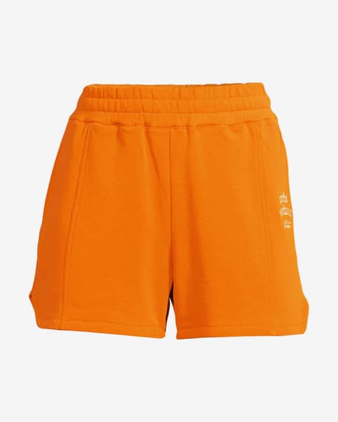 Calções Casall Terry Spring laranja mulher