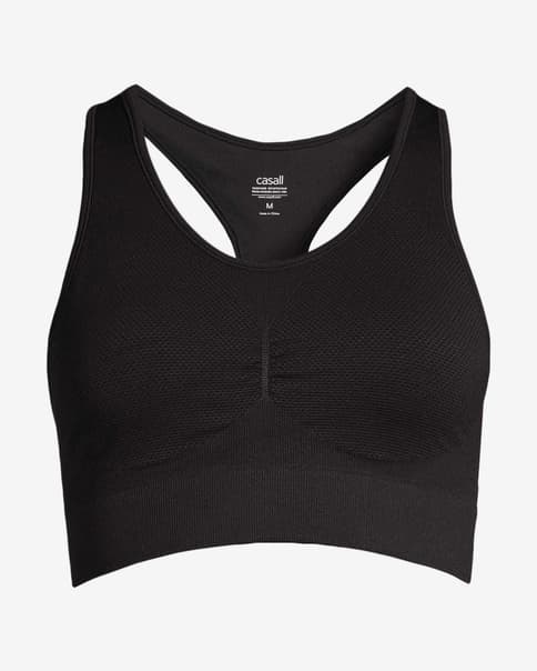 Top Casall Seamless Soft Sports preto puro