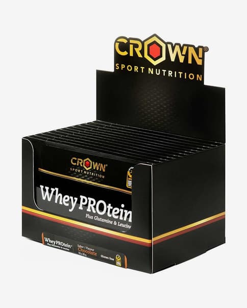 Batido Crown Sport Nutrition Whey PROtein + 27g sabor chocolate (10 unidades)