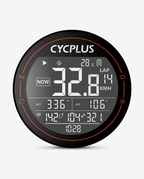 Ciclocomputador Cycplus M2 negro mate
