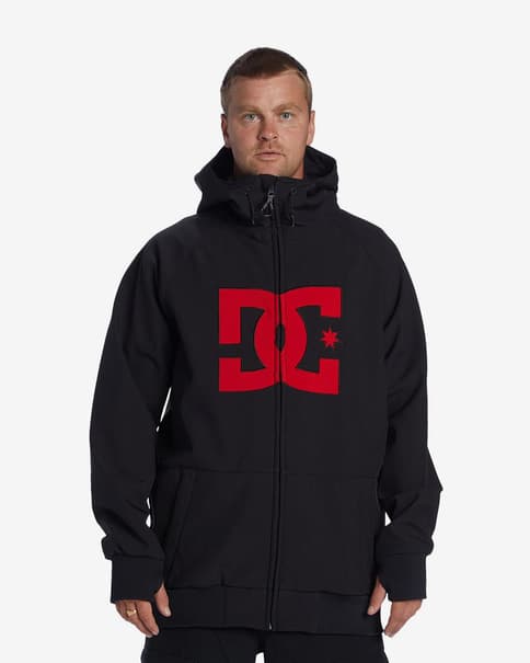 Giacca con cappuccio DC Shoes Spectrum nero puro
