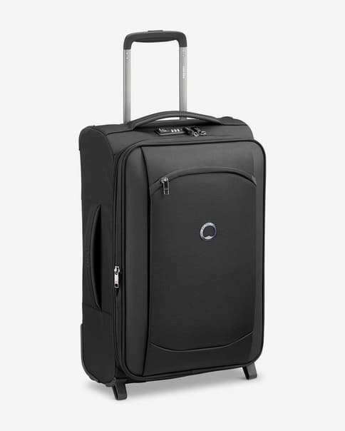 Suitcase Delsey Paris Montmartre Air 2.0 Expandable Slim 33L pure black