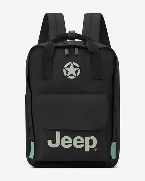 Delsey Paris x JEEP JS014D Backpack 17L Pure Black