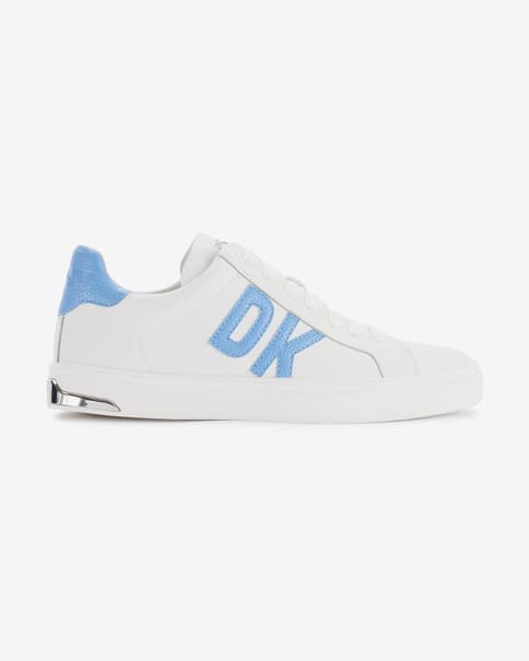 Zapatillas DKNY Abeni Lace Up blanco puro azul mujer