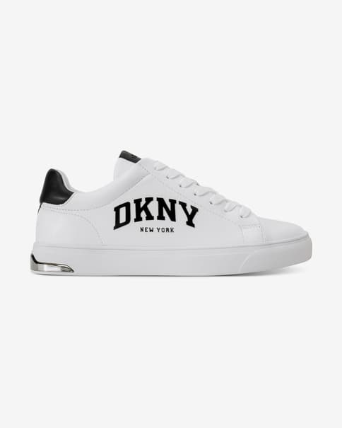 Zapatillas DKNY Alaire Lace Up blanco puro negro mujer