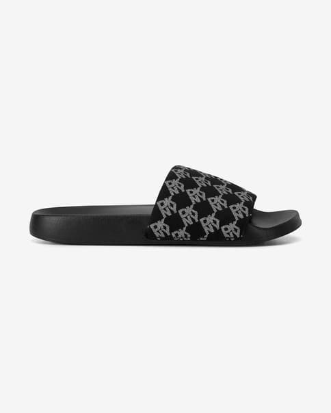 Chanclas DKNY Zella negro puro mujer