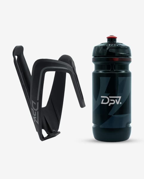 Kit DPV Portabidón y bidón 600ml negro puro