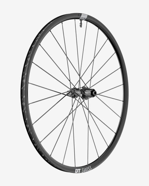 Rueda trasera DT Swiss P 1800 Spline 700C 23 12x142 mm núcleo Shimano HG