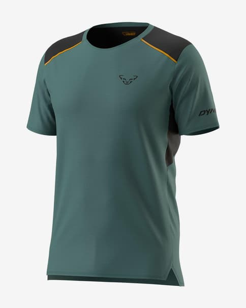Camiseta Dynafit Sky manga corta azul negro