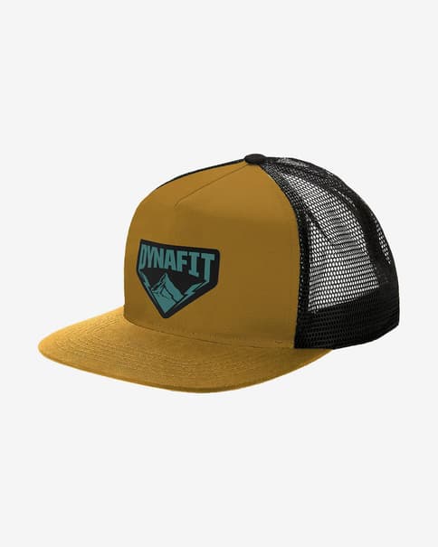 Gorra Dynafit Patch Trucker amarillo negro
