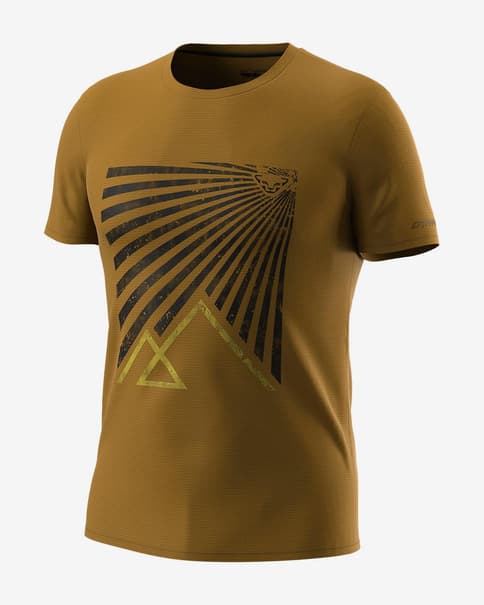Camiseta Dynafit Transalper Graphic manga corta marrón