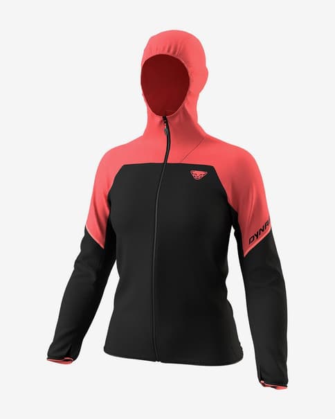 Chaqueta fina Dynafit Alpine Wind negro rosa mujer