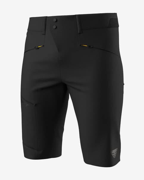 Pantalón corto Dynafit Transalper Dynastretch negro intenso
