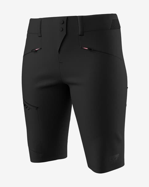 Pantalón corto Dynafit Transalper Durastretch negro mujer
