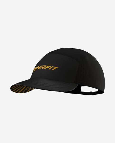 Gorra Dynafit Trail negro amarillo