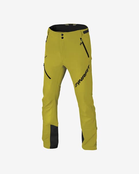 Pantalón largo Dynafit Mercury 2 Dynastretch amarillo negro